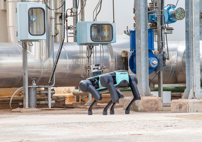 Foto Keyper, el perro-robot que lleva el mantenimiento predictivo a la industria.